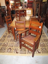 L.J.&G. Stickley Table and Chairs